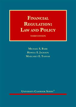 Financial Regulation: Law and Policy Third Edition Cover
